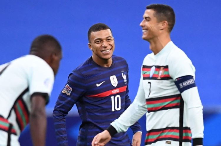 Prancis 0-0 Portugal, Didier Deschamps Puas Lihat Cristiano Ronaldo Frustrasi