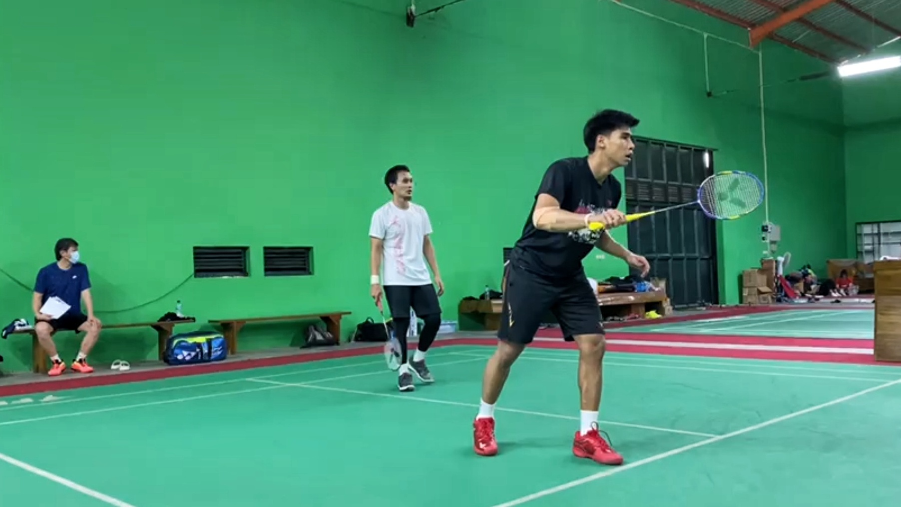 Hibur Pemain, Naga Api Boyong Kevin Sanjaya Cs ke Sragen