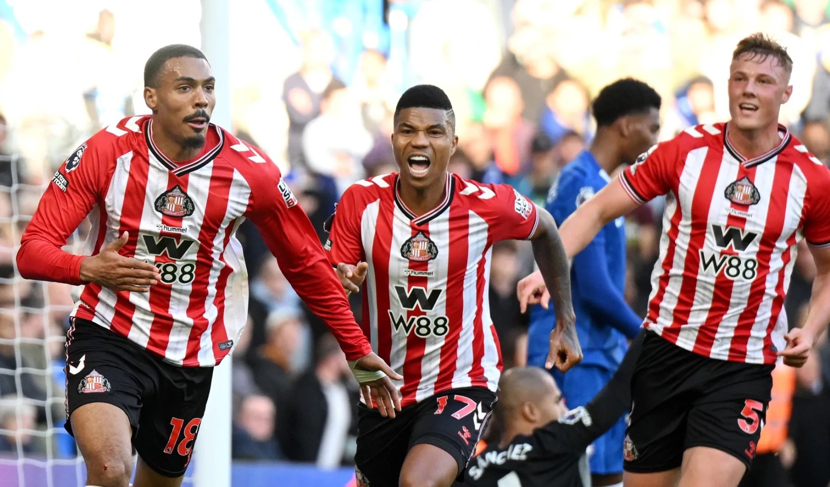 Hasil Premier League: Gol Telat Bawa Sunderland Bekuk Chelsea 2-1 di Stamford Bridge
