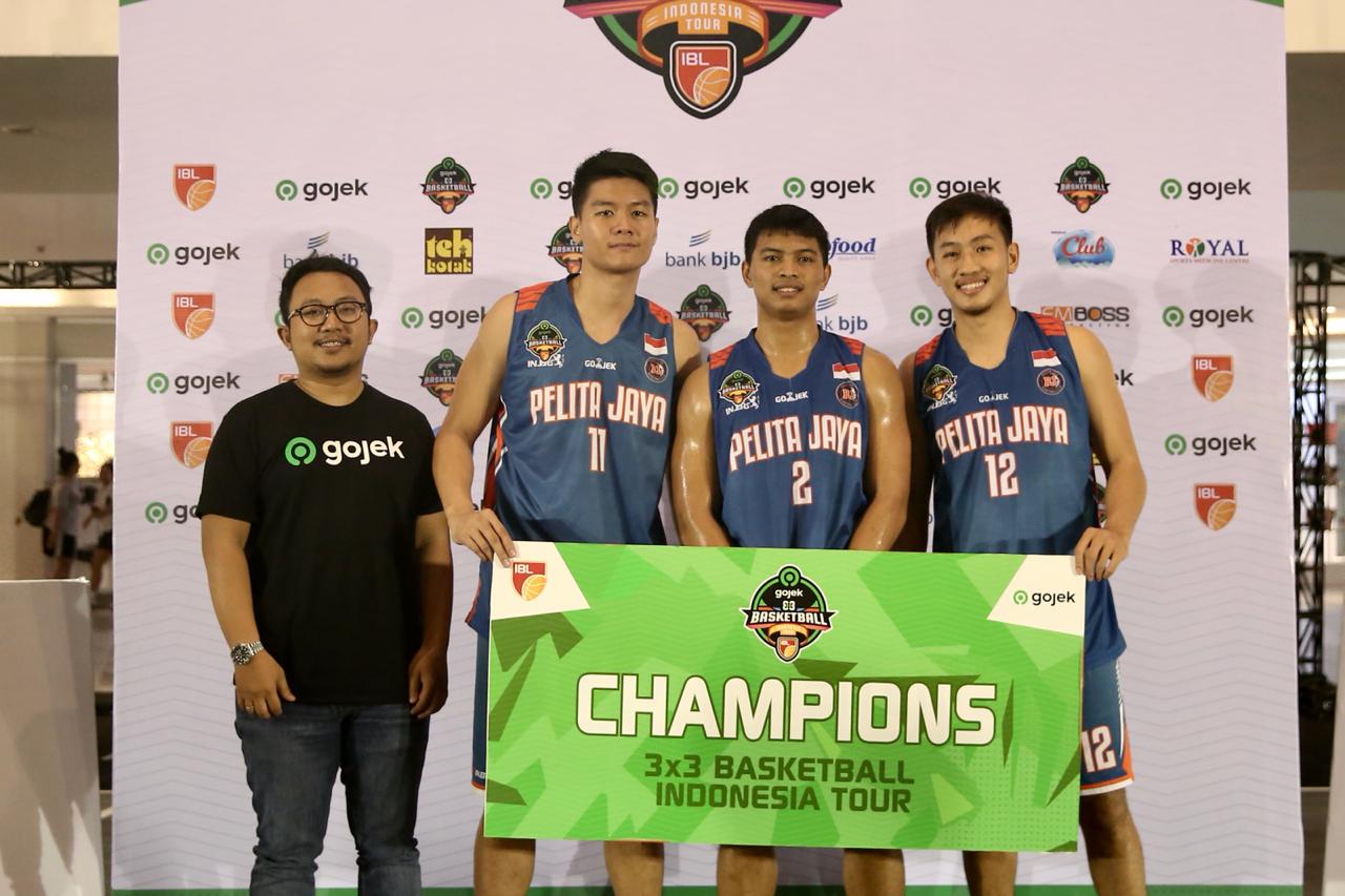 Bermodal Tiga Pemain, Pelita Jaya Juara IBL 3x3 Seri Bandung