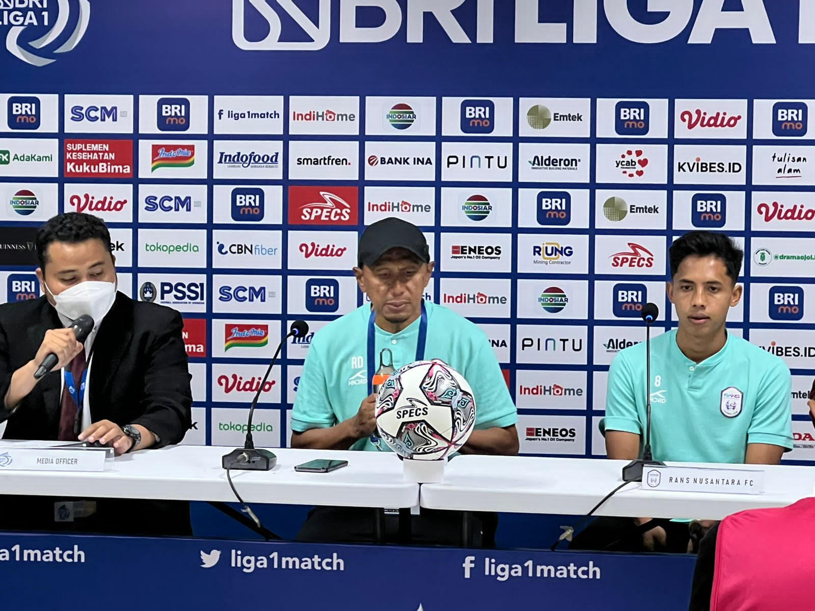 RANS Nusantara Tanpa Kemenangan di Tiga Laga Awal, RD Ingin Perubahan