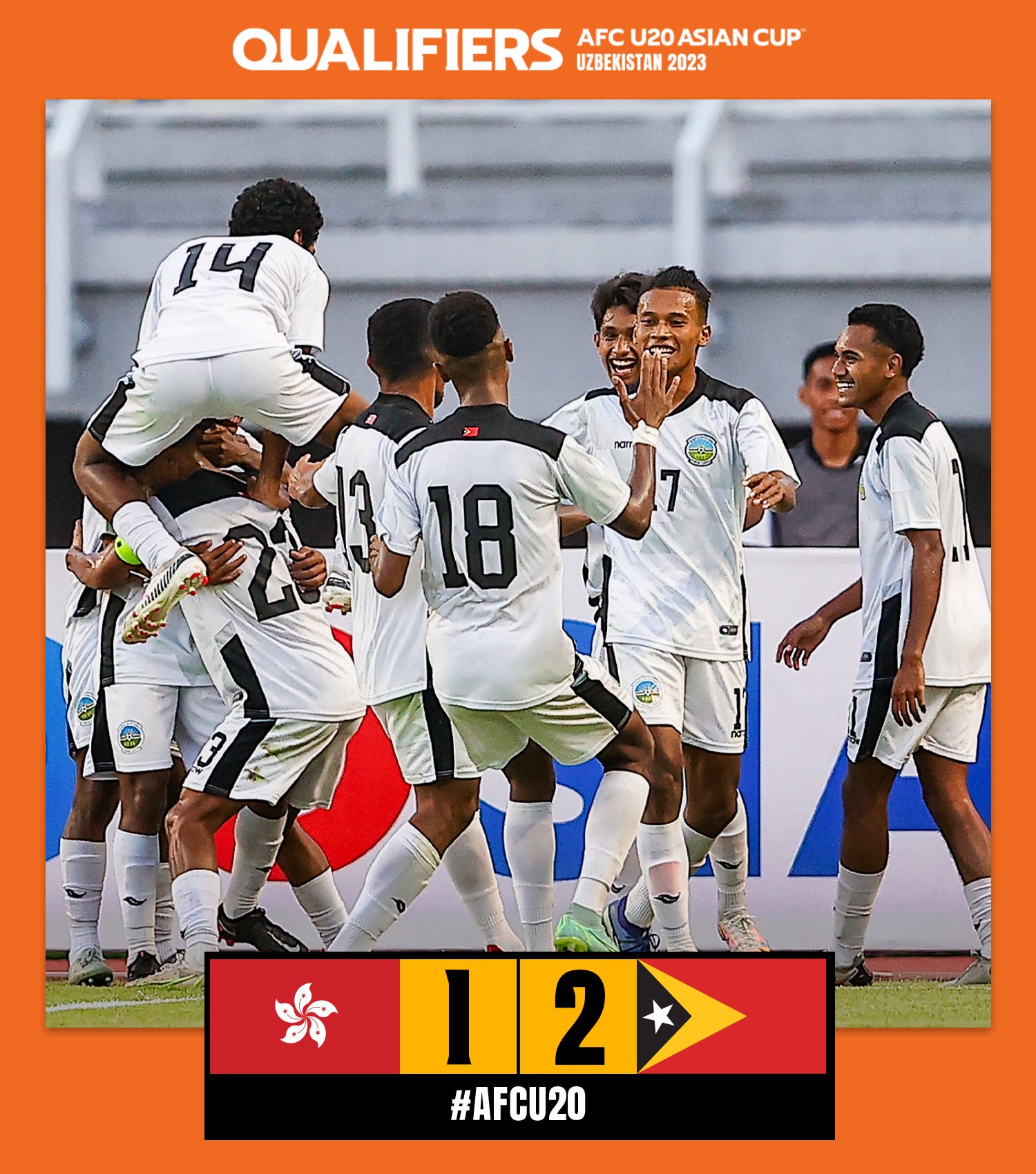 Kualifikasi Piala Asia U-20 2023: Bungkam Hong Kong, Timor Leste Lepas dari Juru Kunci