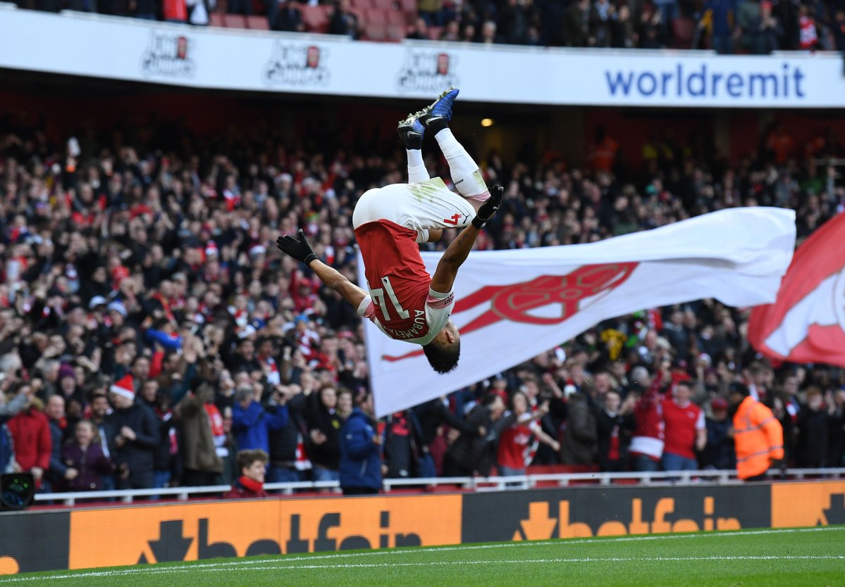 Arsenal 3-1 Burnley, Pierre-Emerick Aubameyang Jadi Inspirasi Kemenangan