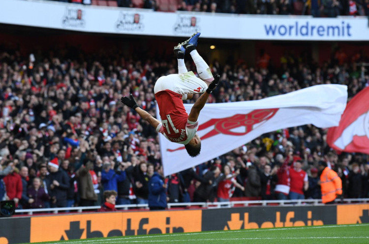 Arsenal 3-1 Burnley, Pierre-Emerick Aubameyang Jadi Inspirasi Kemenangan