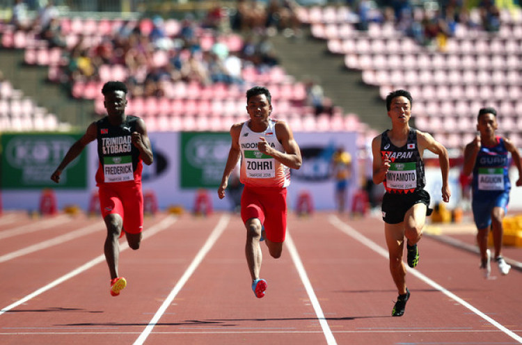 Zohri Belum Mampu Bawa Indonesia Menembus Semifinal Kejuaraan Dunia Atletik