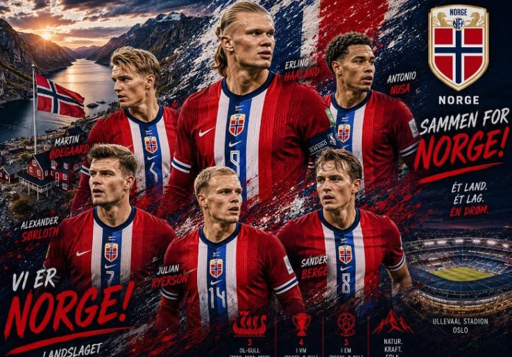 Profil Tim Kuda Hitam Juara Piala Dunia 2026: Timnas Norwegia, Menanti Gebrakan Generasi Emas Landslaget