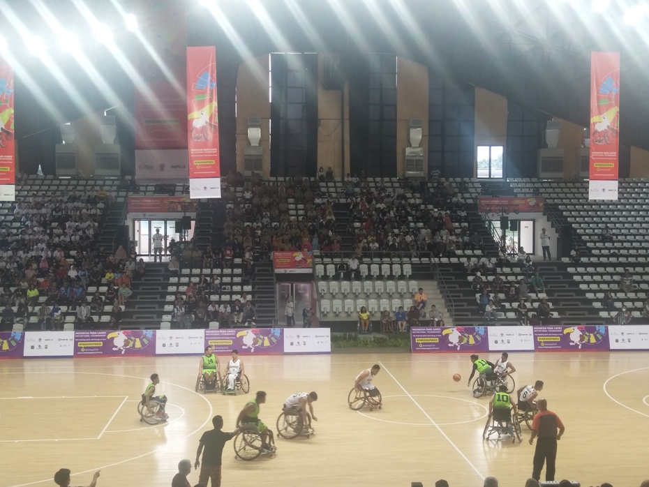 Test Event Asian Para Games 2018: Timnas Basket Kursi Roda Indonesia Tumbangkan Malaysia