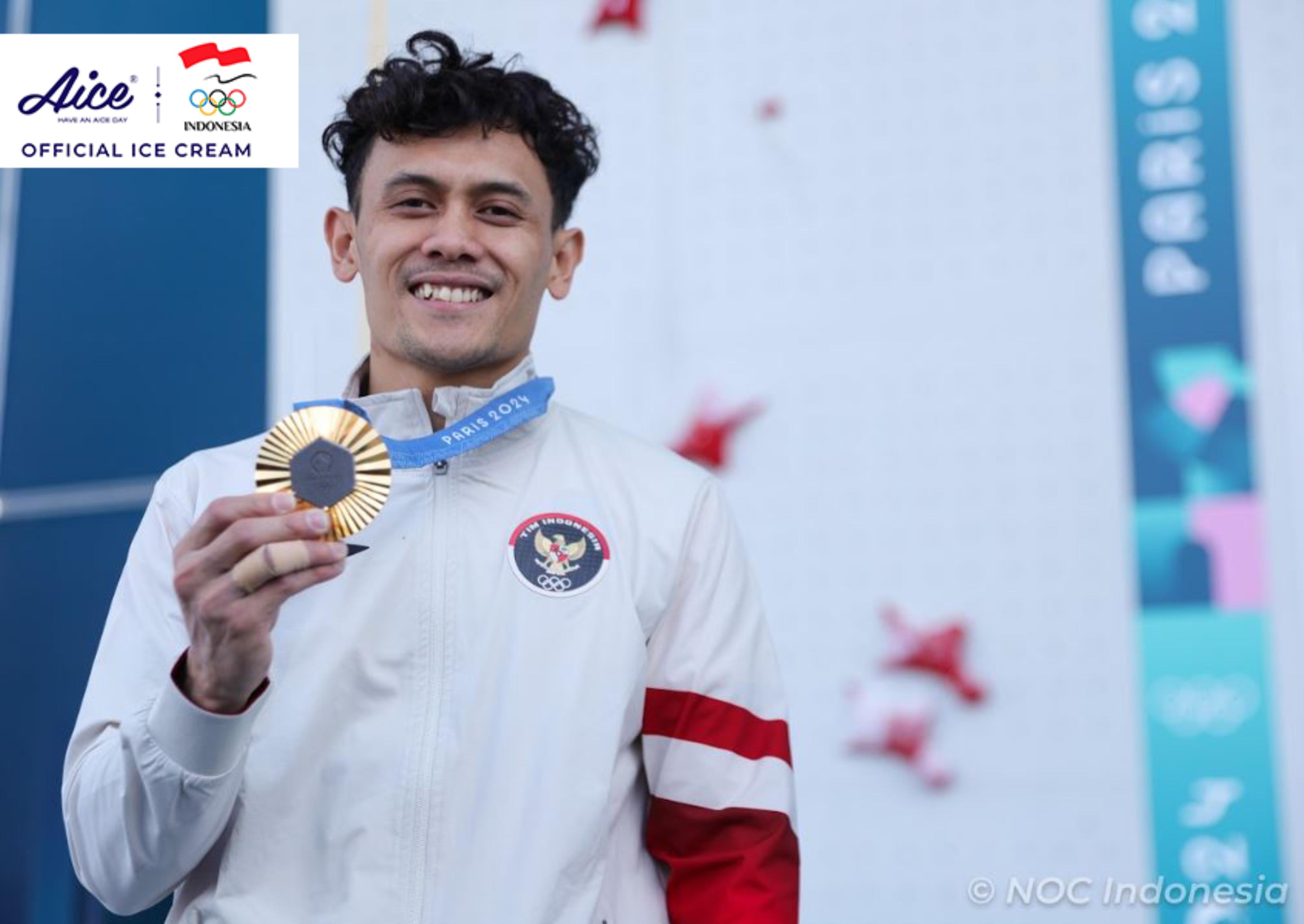 Hasil Panjat Tebing Olimpiade Paris 2024: Veddriq Leonardo Sumbangkan Medali Emas Pertama untuk Tim Indonesia