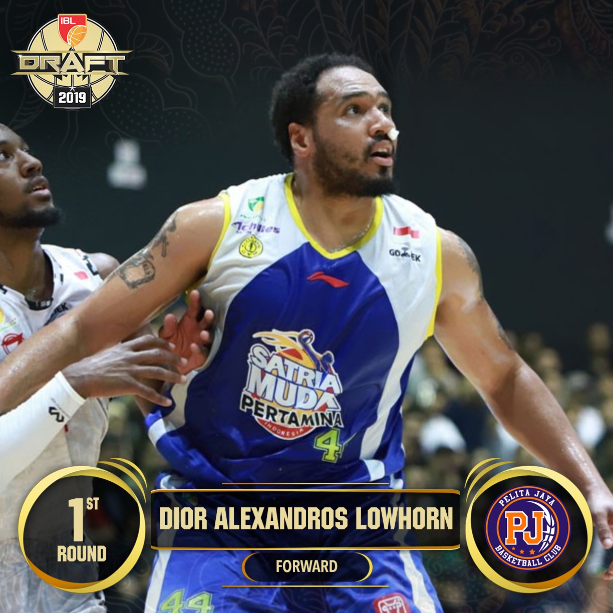 Savon Goodman dan Dior Lowhorn Berganti Seragam di IBL 2020