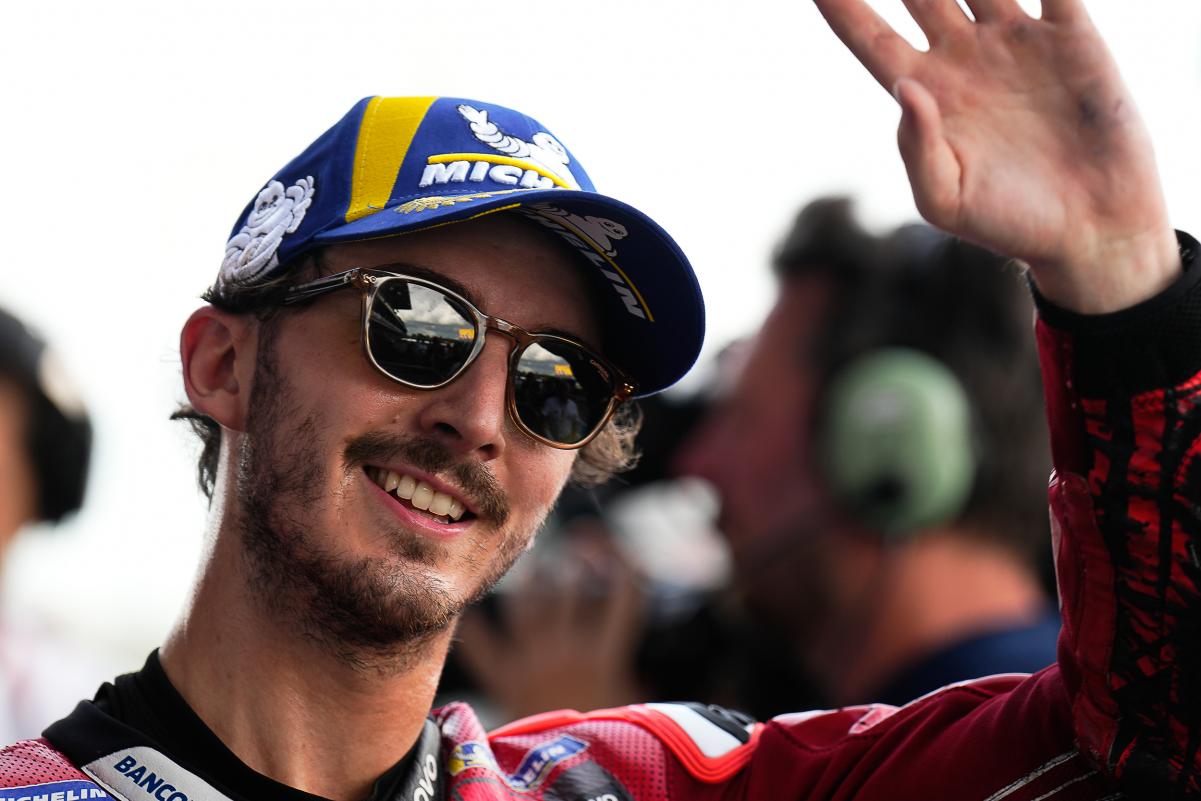 Membayar Kegagalan, Francesco Bagnaia Berdiri di Podium Tertinggi Lagi