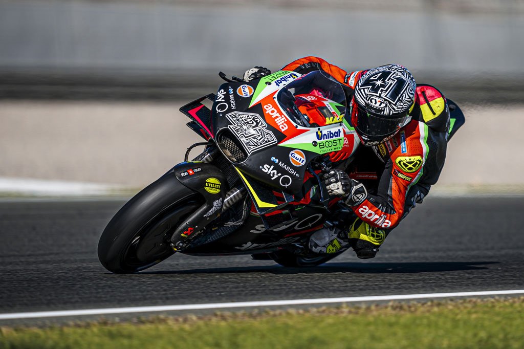 Periode Negatif di Tes MotoGP Valencia, Iannone dan Aleix Espargaro Marahi Aprilia 