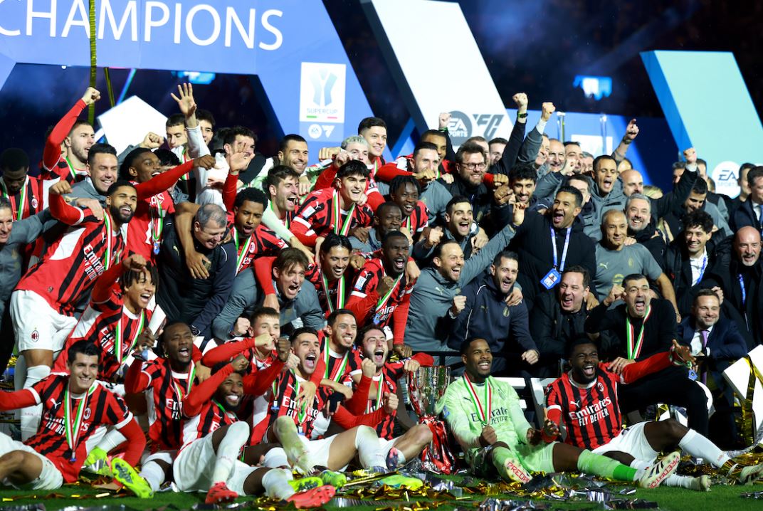 Lupakan Musim Lalu, AC Milan Fokus Pertahankan Titel Piala Super Italia