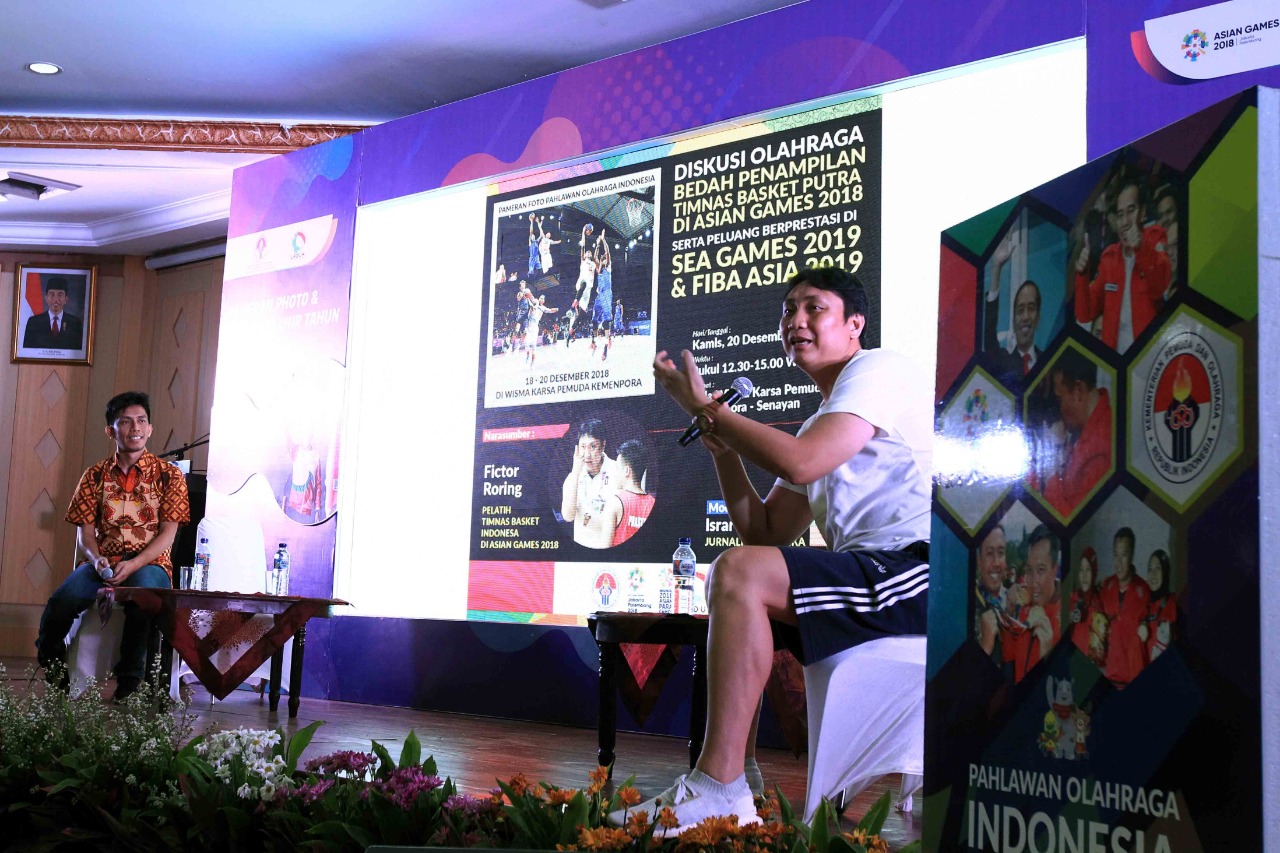 Pelatih Timnas Basket Minta Wartawan Lebih Kritis