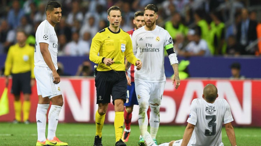 Wasit Asal Inggris Akui Untungkan Real Madrid di Final Liga Champions 2015-2016
