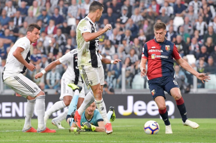 Juventus 1-1 Genoa, Akhir Rentetan Kemenangan Bianconeri
