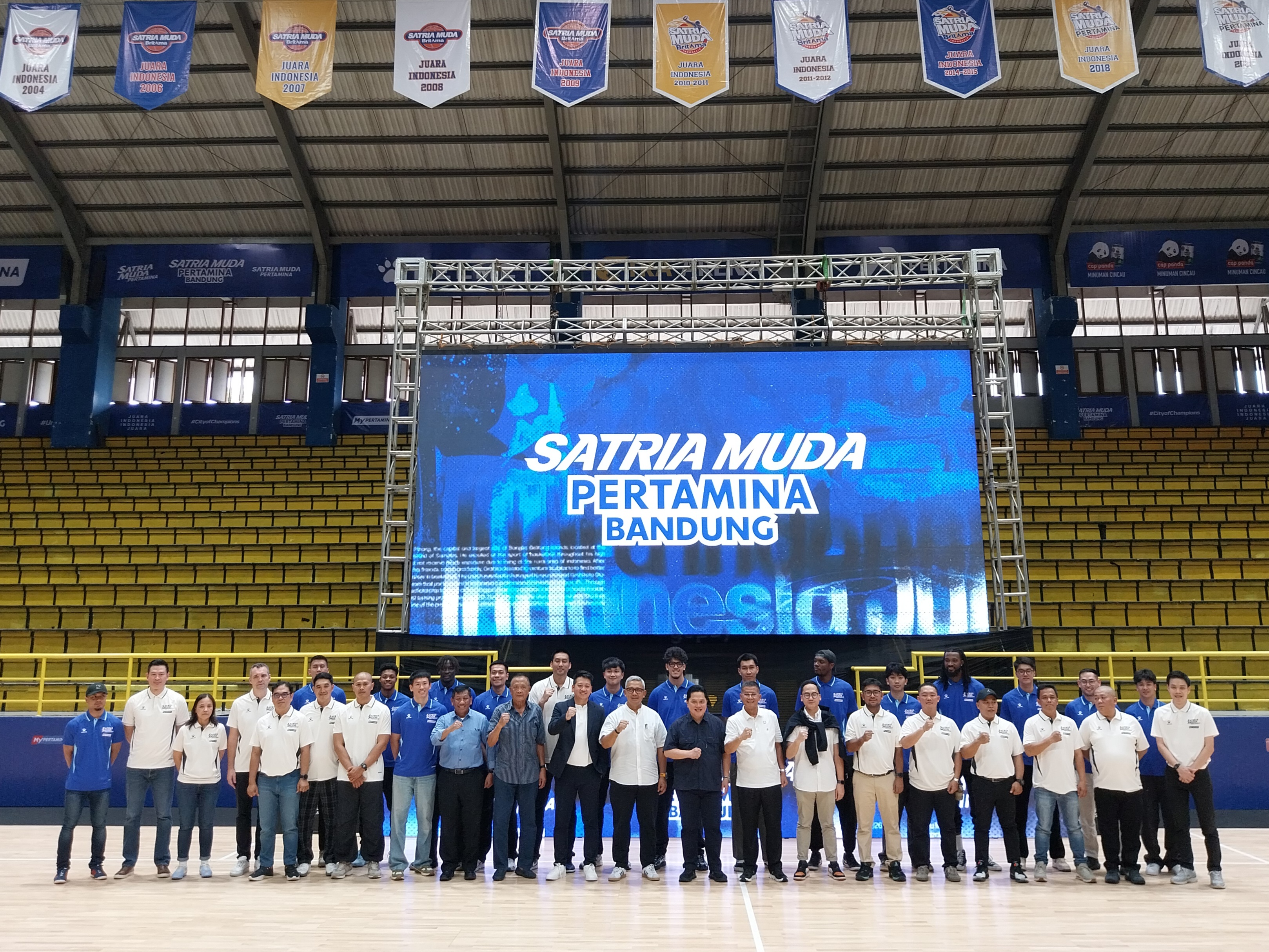 Satria Muda Bandung Gelar Launching Tim dan Perkenalan Jersey Baru