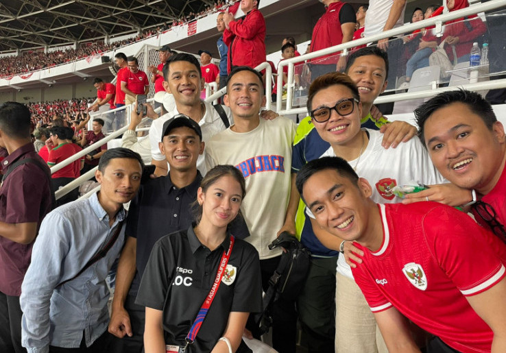 Apriyani Rahayu dan Fajar Alfian Ceritakan Pengalaman Nonton Timnas Indonesia Vs Australia di SUGBK