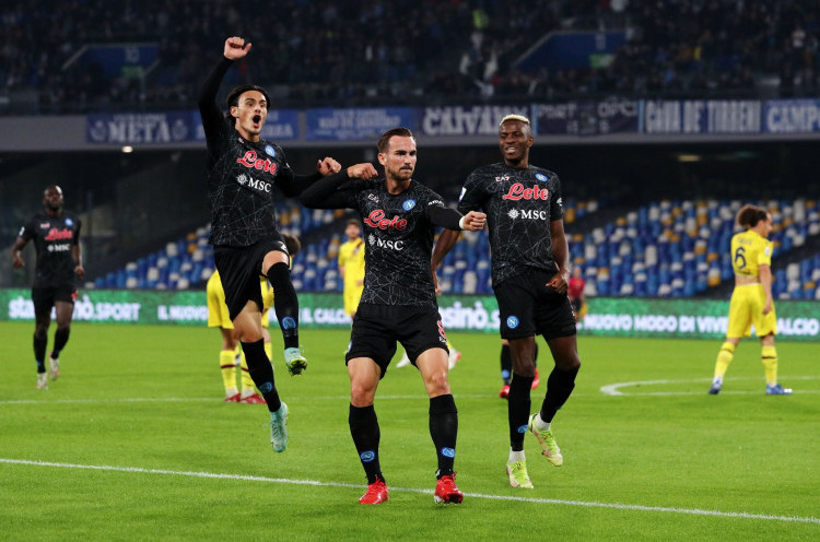 Hasil Laga Liga-liga Eropa: Atletico Madrid Tertahan, Napoli Kembali ke Puncak