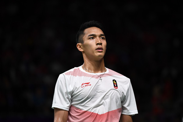 Badminton Asia Championship: Jonatan Christie dan Anthony Ginting Kandas di Babak Pertama 