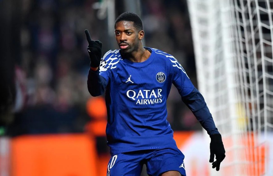 PSG Bantai Brest, Momen Kebangkitan Ousmane Dembele