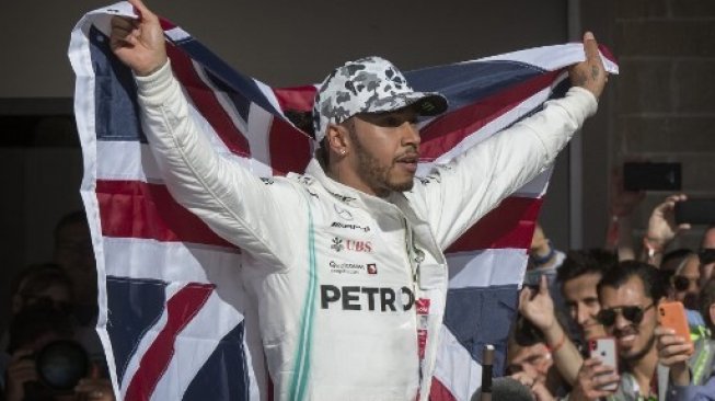 F1 GP Amerika Serikat: Lewis Hamilton Kunci Gelar Juara Dunia