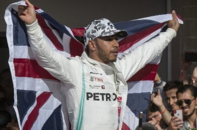 F1 GP Amerika Serikat: Lewis Hamilton Kunci Gelar Juara Dunia