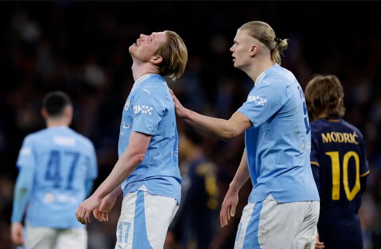 Guardiola Sebut Haaland dan De Bruyne Minta Diganti