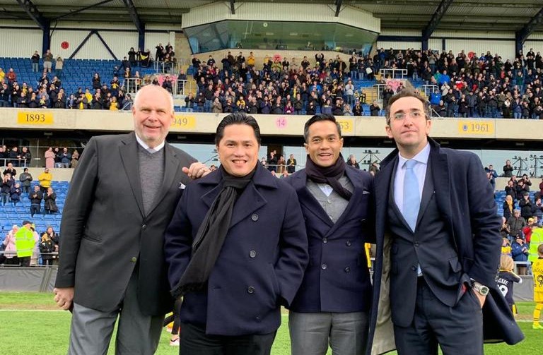 Berduet dengan Anindya Bakrie, Erick Thohir Segera Akuisisi Oxford United