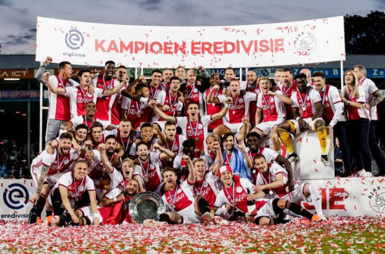Obati Luka Pasca Tersingkir dari Liga Champions, Ajax Amsterdam Juara Eredivisie 2018-19