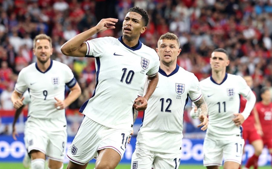 Hasil Euro 2024: Inggris Unggul Tipis atas Serbia, Denmark Ditahan Slovenia