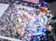 Alex Rins Gabungkan Gaya Balap Tahun 80-90an 