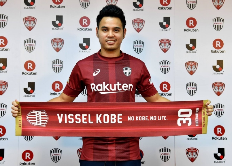 Pemain Timnas Thailand Antusias Bermain Bersama Andres Iniesta di Vissel Kobe
