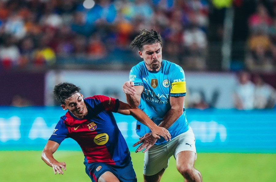 Barcelona Vs Manchester City: Isi Hati Jack Grealish Usai Selamatkan The Citizens dari Kekalahan