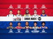 NBA All-Star: James Pilih Giannis, Irving Gabung Durant
