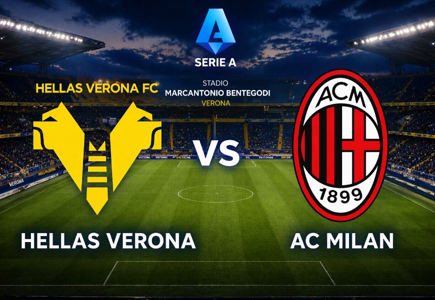 Jadwal Live Streaming Pekan 33 Serie A Hellas Verona vs AC Milan, Pertandingan Dimulai Minggu (19/04) Malam WIB