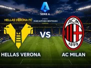 Jadwal Live Streaming Pekan 33 Serie A Hellas Verona vs AC Milan, Pertandingan Dimulai Minggu (19/04) Malam WIB