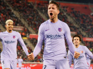 Hasil Pertandingan: Luuk de Jong Pahlawan Kemenangan Barcelona, Manchester City Menjauh