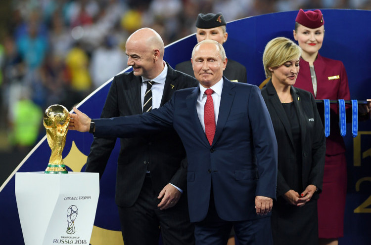 Piala Dunia 2018 Berakhir, Presiden FIFA Sanjung Kesuksesan Besar Rusia