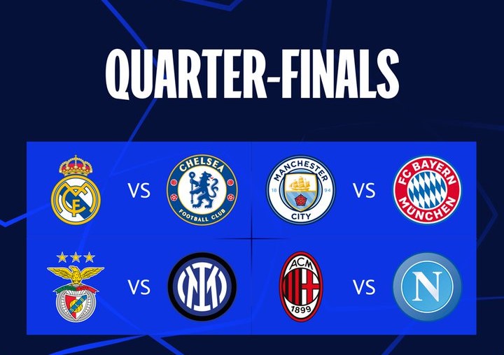 Jadwal Siaran Langsung Perempat Final Liga Champions Tengah Pekan Ini