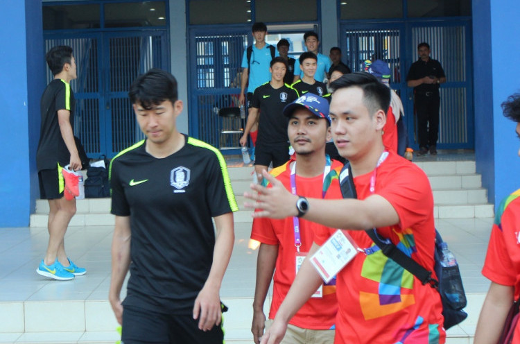 Son Heung-min Dijaga Ketat di Bandung, Fans Kecewa