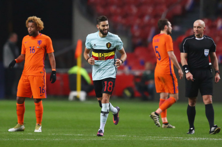 Hasil Laga Uji Coba: Belanda vs Belgia Berakhir Imbang 