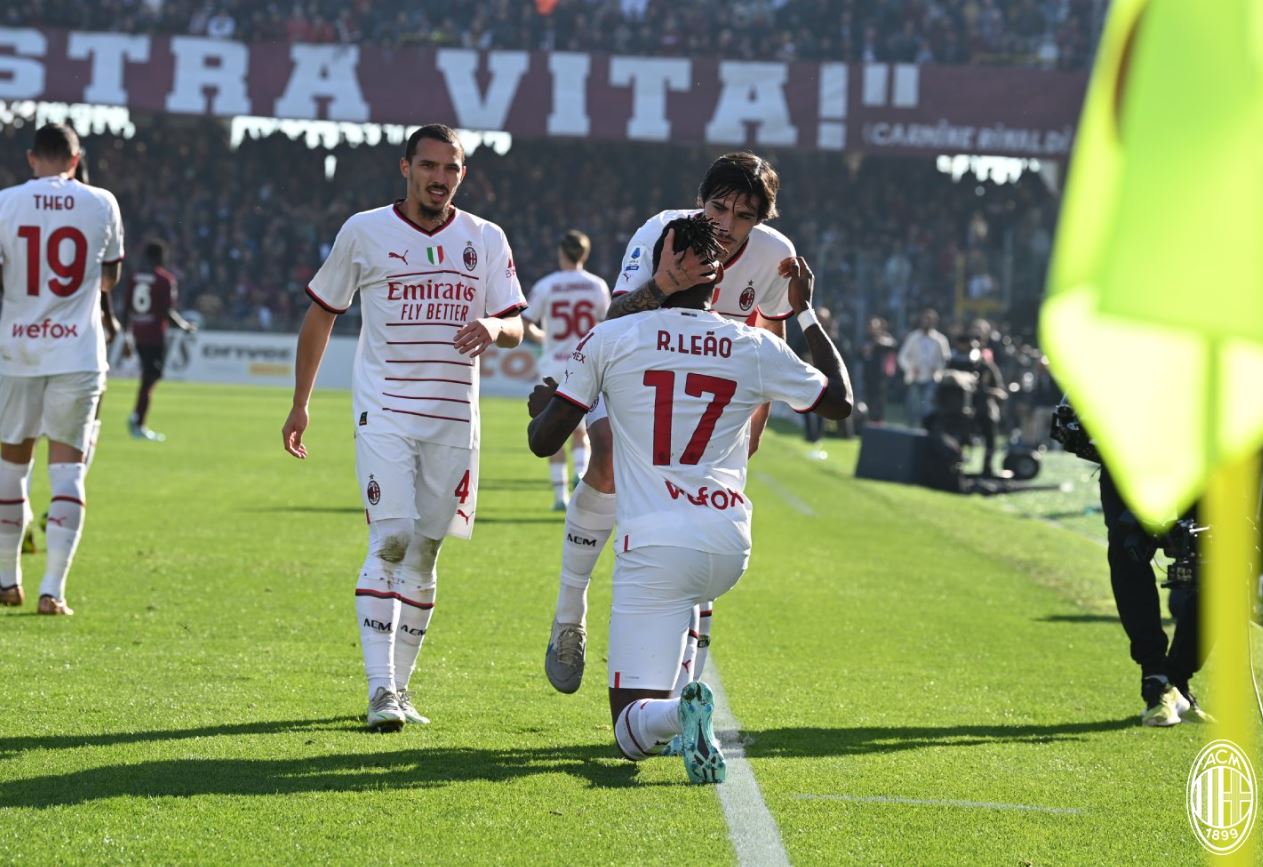 Tekuk Salernitana, AC Milan Memulai Langkah Kecil untuk Target Besar pada 2023