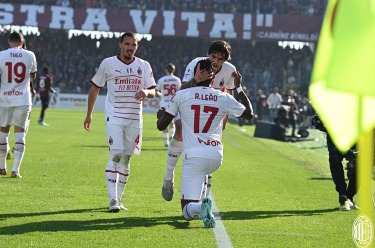 Tekuk Salernitana, AC Milan Memulai Langkah Kecil untuk Target Besar pada 2023
