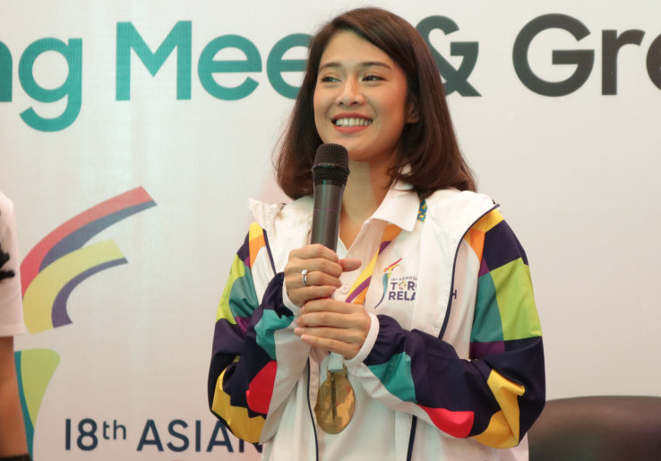 Dian Sastro Temani Pelancong di Indonesia Selama Asian Games 2018