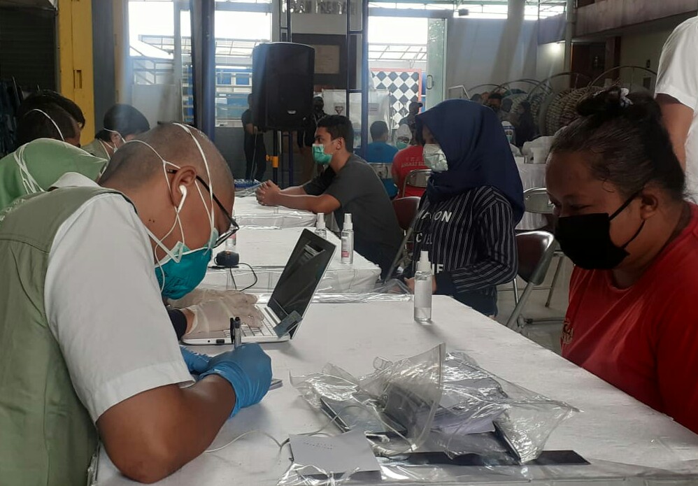 Sambut New Normal, PRSI Jabar Gelar Rapid Test dan Simulasi Protokol Kesehatan