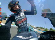 Hasil MotoGP Jerez: Rossi dan Marquez Crash, Quartararo Tak Terbendung