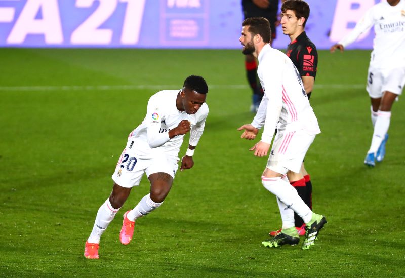 Real Madrid 1-1 Sociedad: Vinicius Junior Selamatkan Los Blancos dari Kekalahan