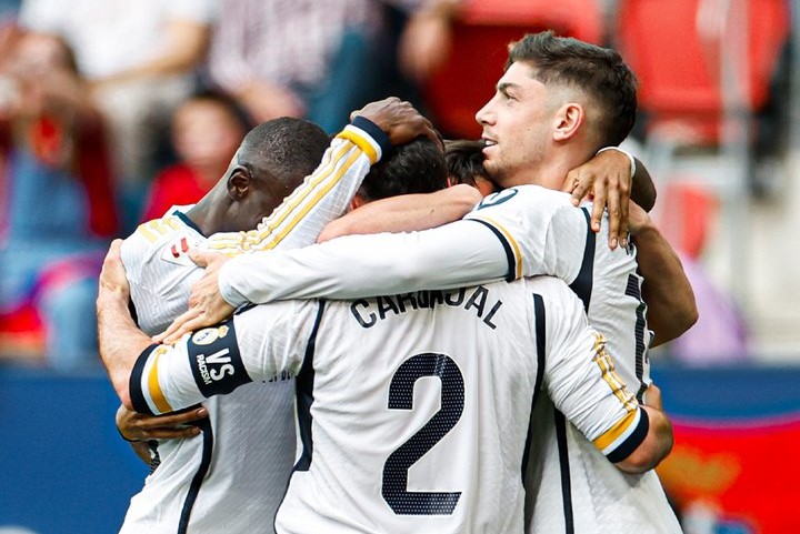 Osasuna Vs Madrid: Los Blancos Menang 4-2, Vinicius dan Valverde Catatkan Rekor