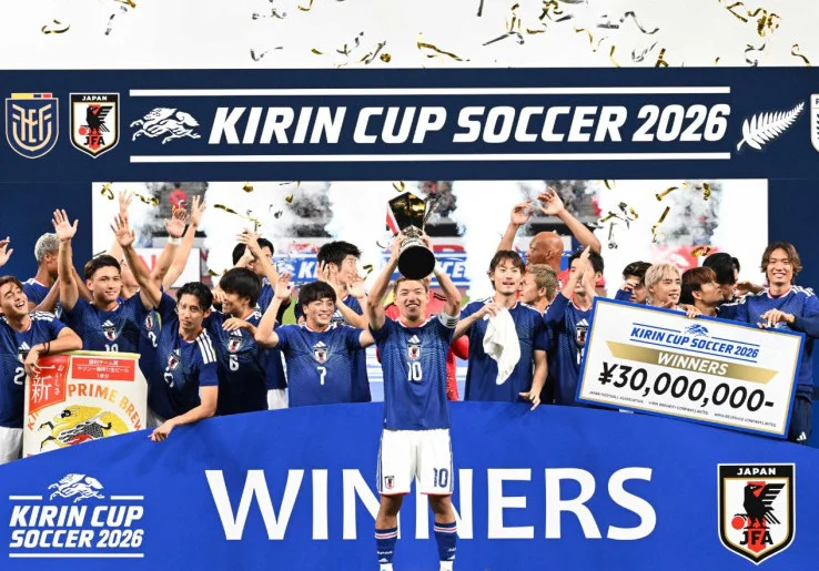 Hasil Pertandingan: Pertama Sejak 2011, Jepang Kembali Jadi Juara Kirin Cup