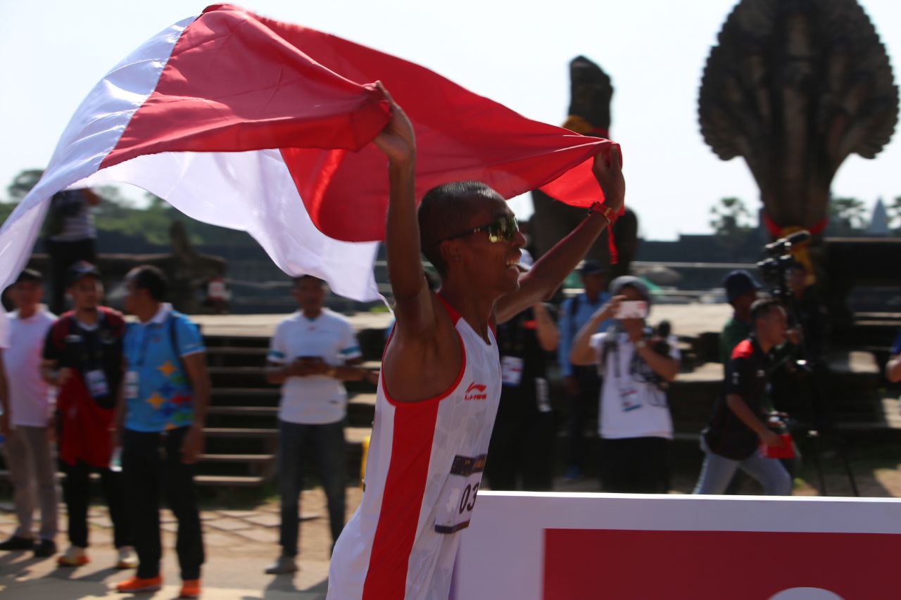 Indonesia Dapat Dua Tambahan Medali Emas dari Marathon